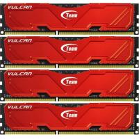Модуль памяти для компьютера DDR3 32GB (4x8GB) 1600 MHz Vulcan Red Team (TLRED332G1600HC9QC01)