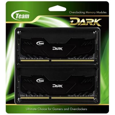 Модуль памяти для компьютера DDR-3 16GB (2x8GB) 2133 MHz Dark Series Black Team (TDKED316G2133HC10QD