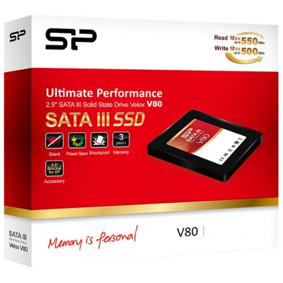 Накопитель SSD 2.5" 120GB Silicon Power (SP120GBSS3V80S25)