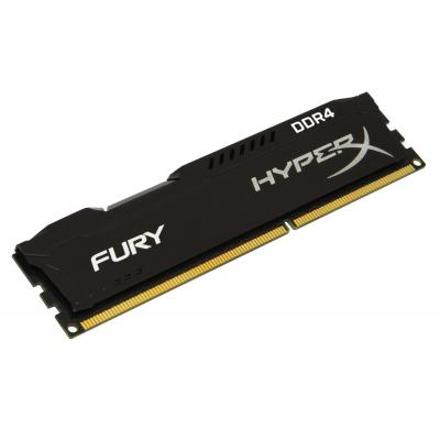 Модуль памяти для компьютера DDR4 8GB 2400 MHz HyperX Fury BLACK Kingston (HX424C15FB/8)