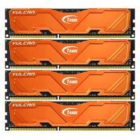 Модуль памяти для компьютера DDR3 32GB (4x8GB) 1600 MHz Vulcan Orange Team (TLAED332G1600HC9QC01)