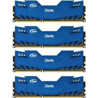 Модуль памяти для компьютера DDR4 32GB (4x8GB) 2666 MHz Dark Blue Team (TDBED432G2666HC15AQC01)