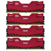 Модуль памяти для компьютера DDR4 32GB (4x8GB) 3000 MHz Dark Red Team (TDRED432G3000HC16AQC01)