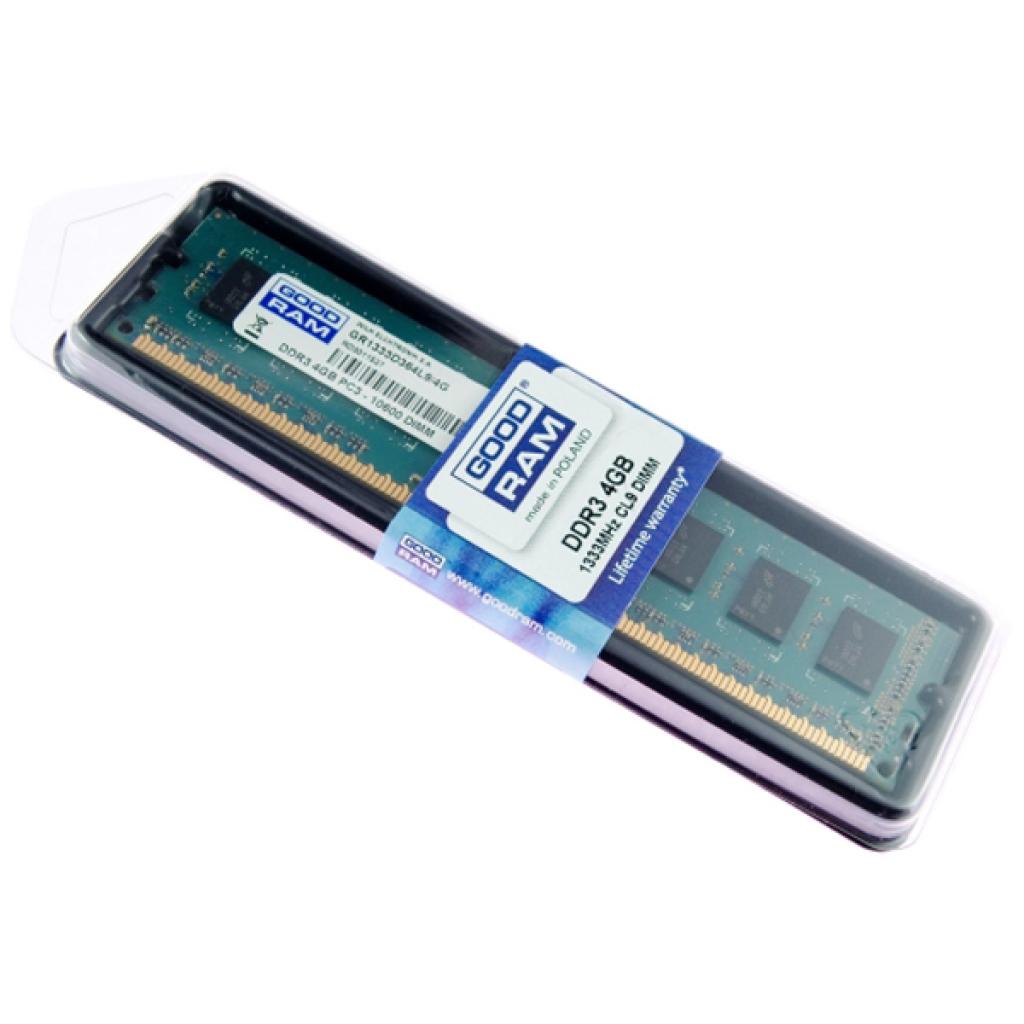 Модуль памяти для компьютера DDR3 4GB 1600 MHz GOODRAM (GR1600D3V64L11/4G)