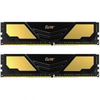 Модуль памяти для компьютера DDR4 32GB (2x16GB) 2400 MHz Elite Plus Gold/Black Team (TPD432G2400HC16