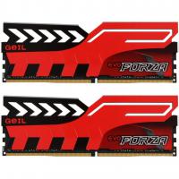 Модуль памяти для компьютера DDR4 16GB (2x8GB) 3200 MHz EVO Forza Hot-Rod Red GEIL (GFR416GB3200C16A