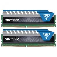 Модуль памяти для компьютера DDR4 16GB (2x8GB) 2666 MHz Viper Elite Blue Patriot (PVE416G266C6KBL)