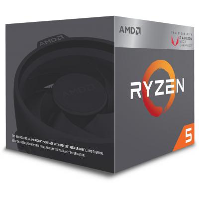 Процессор AMD Ryzen 5 2400G (YD2400C5FBBOX)