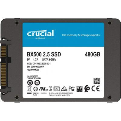 Накопитель SSD 2.5" 480GB MICRON (CT480BX500SSD1)