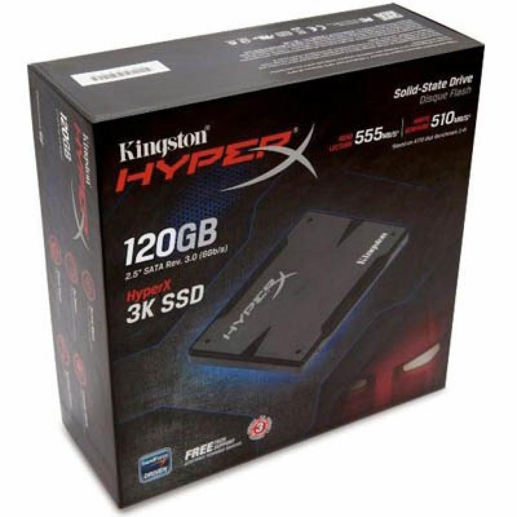 Накопитель SSD 2.5" 120GB Kingston (SH100S3/120G)