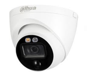 2 МП HDCVI видеокамера активного  реагирования DH-HAC-ME1200EP-LED 2.8mm