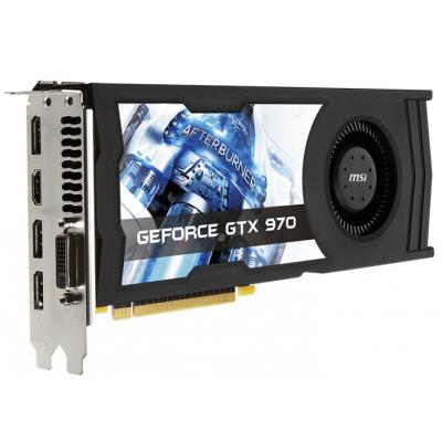 Видеокарта MSI GeForce GTX970 4096Mb OC (GTX 970 4GD5 OC)