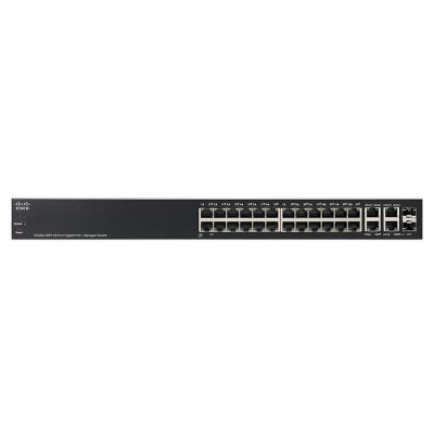 Коммутатор сетевой Cisco SG300-28PP (SG300-28PP-K9-EU)