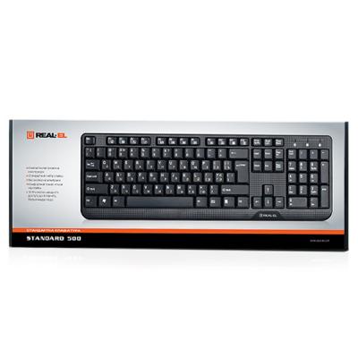 Клавиатуры и мышки 500 Standard, PS/2, black