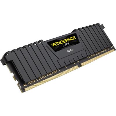 Модуль памяти для компьютера DDR4 8GB 2666 MHz Vengeance LPX Black CORSAIR (CMK8GX4M1A2666C16)