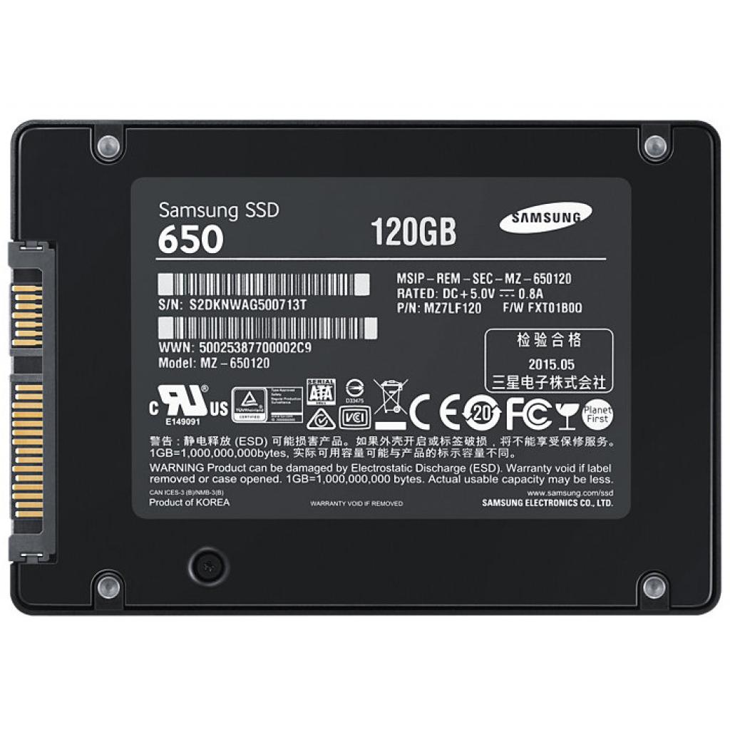 Накопитель SSD 2.5" 120GB Samsung (MZ-650120Z)