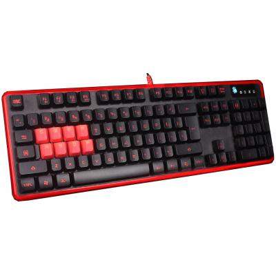 Клавиатуры и мышки Bloody B2278 USB Black Red