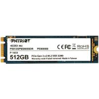 Накопитель SSD M.2 2280 512GB Patriot (PS512GPM280SSDR)